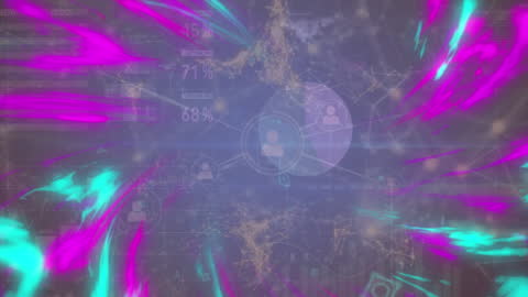 Abstract Holographic Interface with Digital Scanning Elements