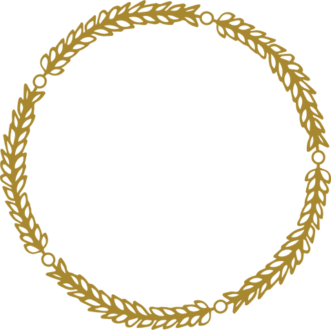 elegant gold corn ears circle on transparent background - Download Free Stock Videos Pikwizard.com