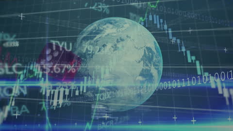 Global Financial Dynamics with Digital Interface