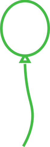 Illustration of Big Green Balloon on Transparent Background - Download Free Stock Videos Pikwizard.com