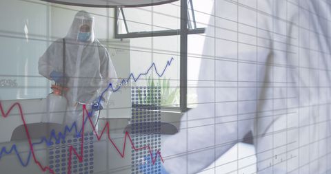 Pandemic Influence on Global Business Finance with Office Disinfection - Download Free Stock Images Pikwizard.com