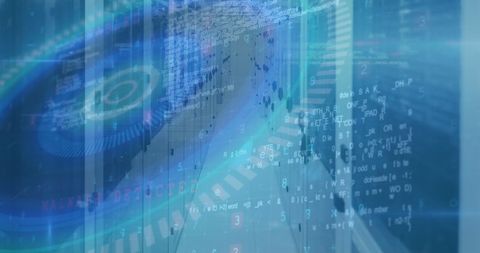 Futuristic Data Analysis Technology in Server Environment - Download Free Stock Images Pikwizard.com