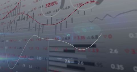 Analyzing Financial Data and Statistics for Business Insights - Download Free Stock Images Pikwizard.com