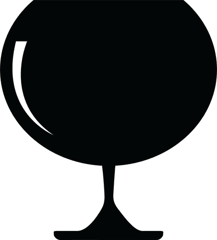 Elegant Black Shiny Wine Glass on Transparent Background - Download Free Stock Videos Pikwizard.com