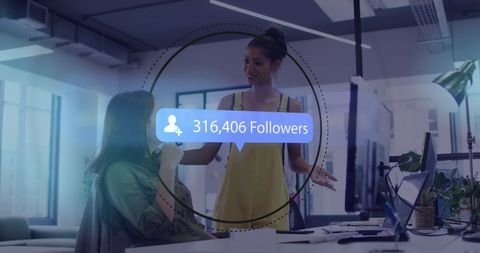 Social Media Influence and Networking in Modern Business Office