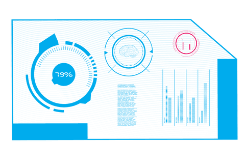 transparent digital interface with data processing elements - Download Free Stock Videos Pikwizard.com
