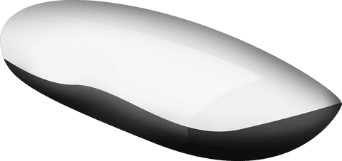 Modern Computer Mouse with Ergonomic Glossy Finish on Transparent Background - Download Free Stock Videos Pikwizard.com