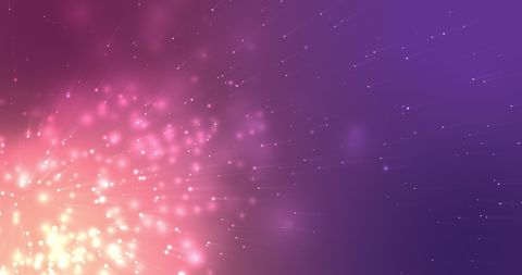 Glowing Pink Particles on Dark Purple Backdrop - Download Free Stock Images Pikwizard.com