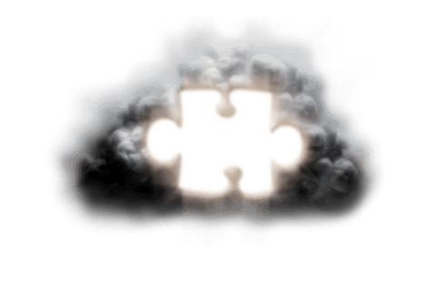 Puzzle Symbol Cloud Illustration on Transparent Background - Download Free Stock Videos Pikwizard.com