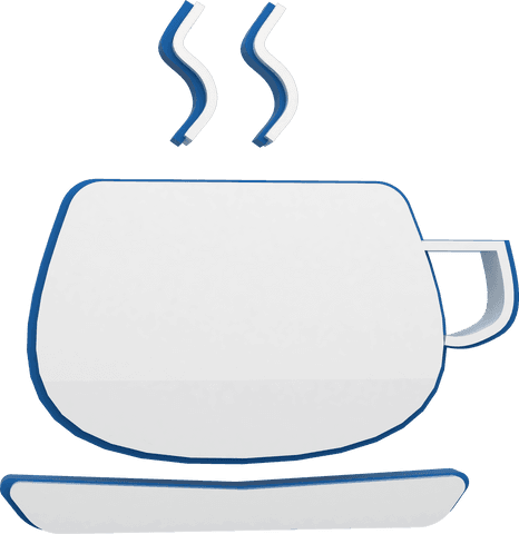 transparent hot coffee cup icon with steam - Download Free Stock Videos Pikwizard.com