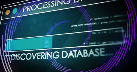 Digital Data Processing with Global Technology Interface - Download Free Stock Images Pikwizard.com