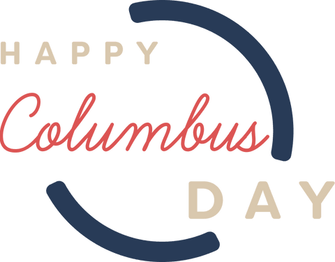 Happy Columbus Day Text on Transparent Background - Download Free Stock Videos Pikwizard.com