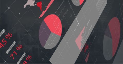 Dynamic Infographic Display with Global Data Insights - Download Free Stock Images Pikwizard.com