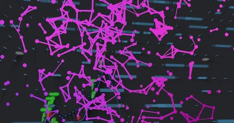 Abstract Network Connectivity with Floating Magenta Nodes and Digital Elements