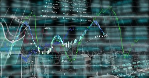 abstract finance data and global business visualization - Download Free Stock Images Pikwizard.com