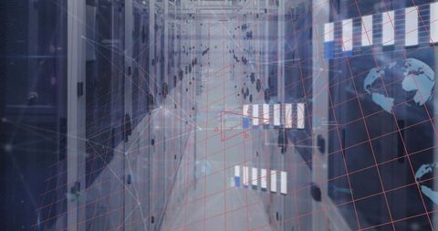 Inspecting Server Racks in Digital Data Center with Network Overlays