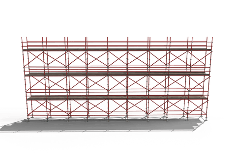 transparent red metal grate with crossbar structure 3d illustration - Download Free Stock Videos Pikwizard.com