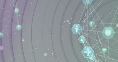 Global Network Connections in Digital Healthcare - Download Free Stock Images Pikwizard.com