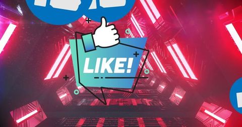 Social media engagement concept highlighting digital trends