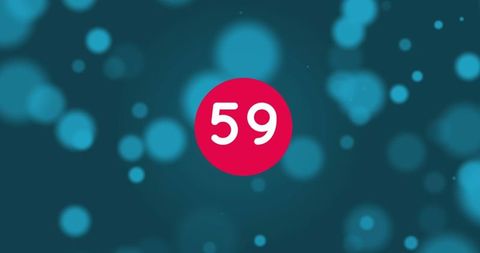 Digital Countdown Timer with Blue Abstract Background - Download Free Stock Images Pikwizard.com
