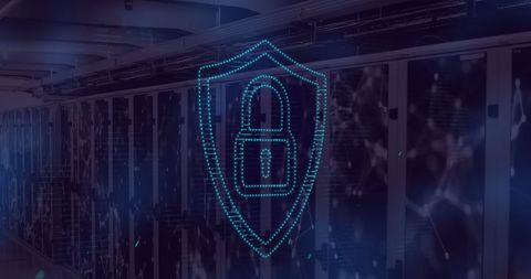 Cybersecurity Protection in Data Server Room - Download Free Stock Images Pikwizard.com
