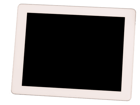 digital tablet with copy space on transparent background - Download Free Stock Videos Pikwizard.com