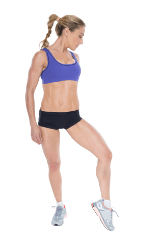 Confident Fit Woman Posing Transparent Background - Download Free Stock Videos Pikwizard.com