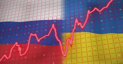 Economic Stagflation and Data Analysis in Eurasian Conflict