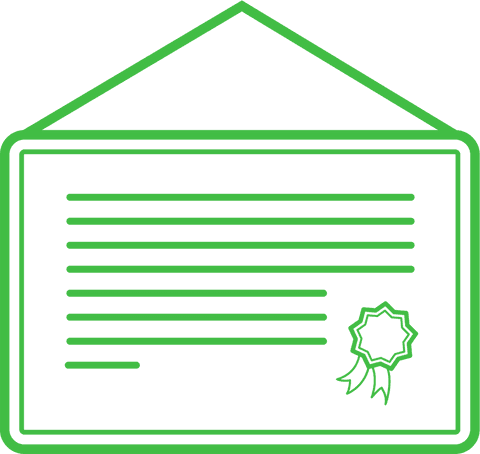 Green Diploma Icon on Transparent Background with Award Seal - Download Free Stock Videos Pikwizard.com