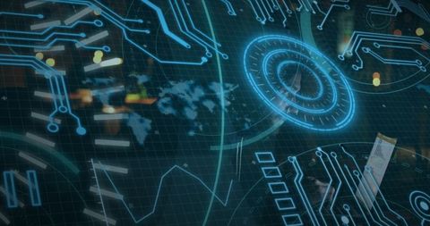 Futuristic Digital Network and Global Connectivity Background - Download Free Stock Images Pikwizard.com