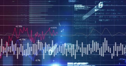 Digital Data Visualization with Charts and Data Processing
