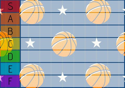 Sports Event Template Featuring Basketballs and Stars - Download Free Stock Templates Pikwizard.com