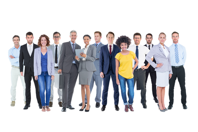 Diverse Professionals Smiling on Transparent Background - Download Free Stock Videos Pikwizard.com