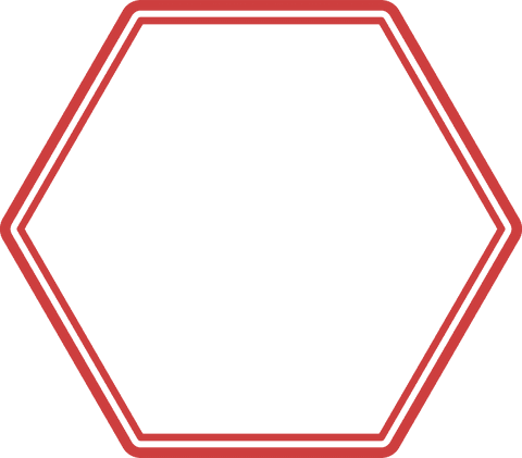 Red Hexagon Abstract Shape on Transparent Background - Download Free Stock Videos Pikwizard.com