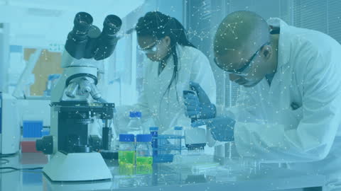 Scientists Conducting Advanced Laboratory Research