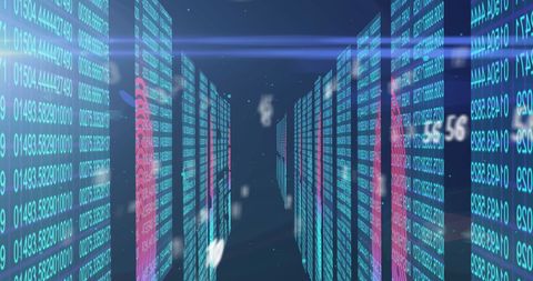 Futuristic Data Mass Digital Integration Network with Dynamic Shift - Download Free Stock Images Pikwizard.com