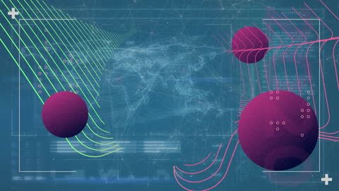 Global Digital Data Processing over Abstract Shapes
