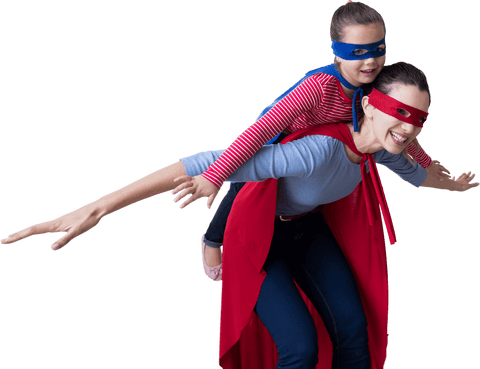 transparent superhero playtime encourages imaginative bonding experience - Download Free Stock Videos Pikwizard.com