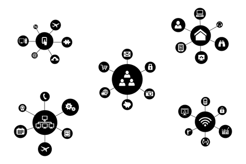 Transparent Network Connections with Digital Icons - Download Free Stock Videos Pikwizard.com