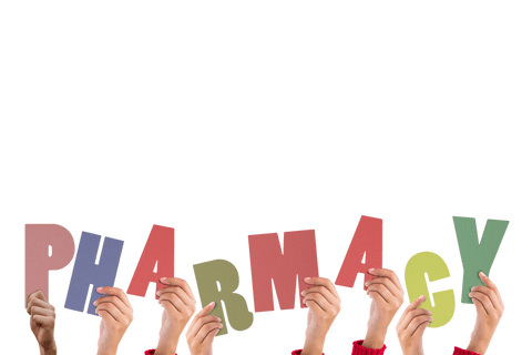 transparent hands holding pharmacy letters cutout - Download Free Stock Videos Pikwizard.com