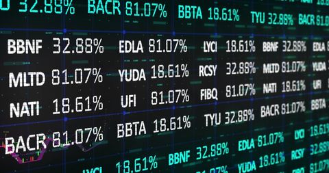 Dynamic Stock Market Data in Motion - Download Free Stock Images Pikwizard.com