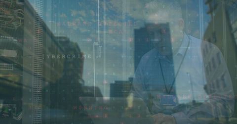 Cybersecurity Professional Analyzing Threats in Modern Business Setting - Download Free Stock Images Pikwizard.com
