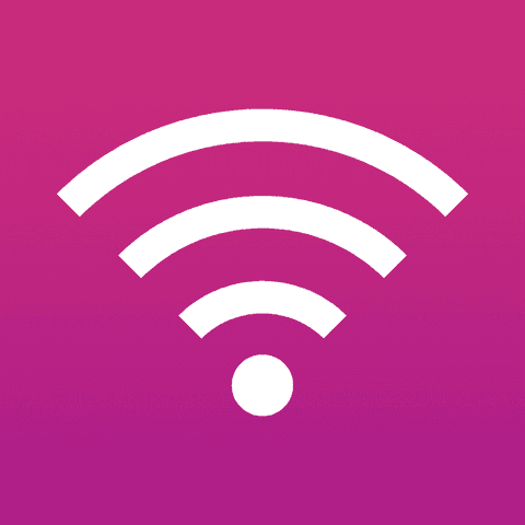 Stylized White Wi-Fi Symbol on Transparent Background - Download Free Stock Videos Pikwizard.com