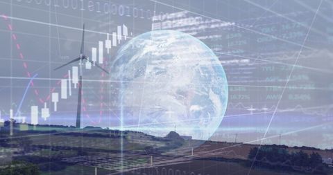 Global Connectivity Over Eco-Friendly Energy Landscape