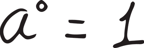 Mathematical formula equation with stylish transparent text