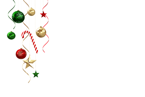 Festive Transparent Christmas Decorations with Glossy Hanging Ornaments - Download Free Stock Videos Pikwizard.com