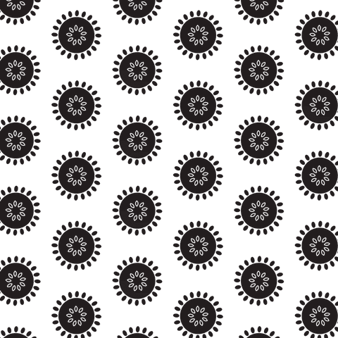 black floral pattern on transparent background seamless design - Download Free Stock Videos Pikwizard.com
