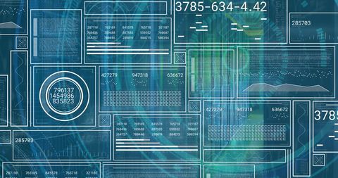 Binary Code and Digital Data Background with Technological Elements - Download Free Stock Images Pikwizard.com