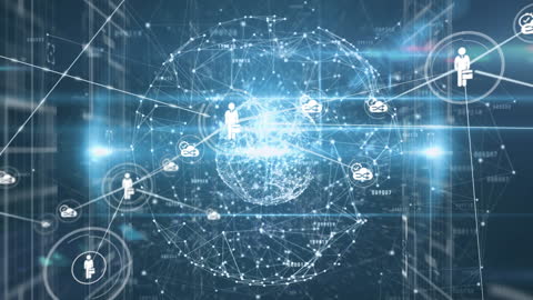 Global Network of Connections and Data Exchange