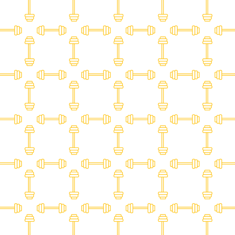 Yellow Weights Pattern on Transparent Background - Download Free Stock Videos Pikwizard.com